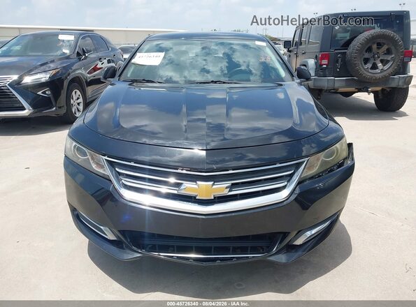 2G1105S35H9111243 2017 CHEVROLET IMPALA Black Front view