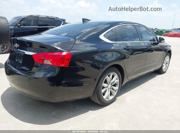 2G1105S35H9111243 2017 CHEVROLET IMPALA Black Rear right