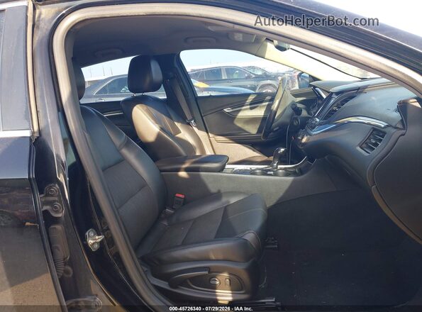 2G1105S35H9111243 2017 CHEVROLET IMPALA Black Rear interior view