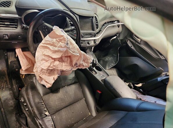 2G1105S35J9101530 2018 CHEVROLET IMPALA Blue Widok deski rozdzielczej