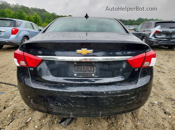 2G1105S35J9111636 2018 CHEVROLET IMPALA Black Rear view