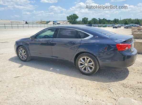 2G1105S35J9149500 2018 CHEVROLET IMPALA Синий Задняя левая четверть