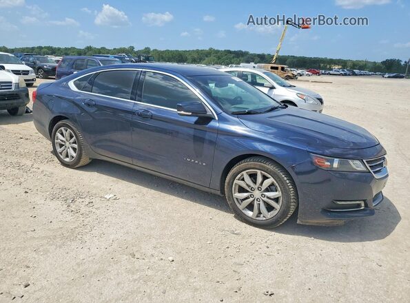 2G1105S35J9149500 2018 CHEVROLET IMPALA Синий Передняя правая четверть