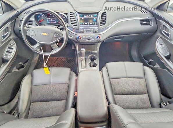 2G1105S35J9154471 2018 CHEVROLET IMPALA White წინა პანელის ხედი