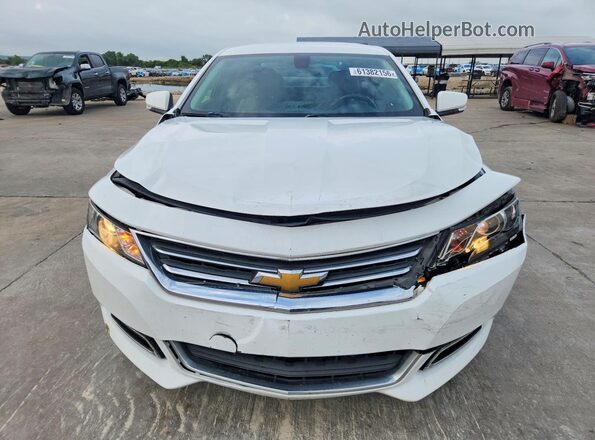 2G1105S35J9154471 2018 CHEVROLET IMPALA White წინა ხედი