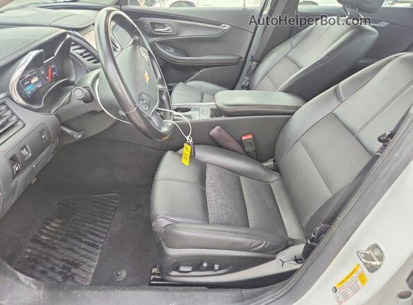 2G1105S35J9154471 2018 CHEVROLET IMPALA White წინა სალონის ხედი