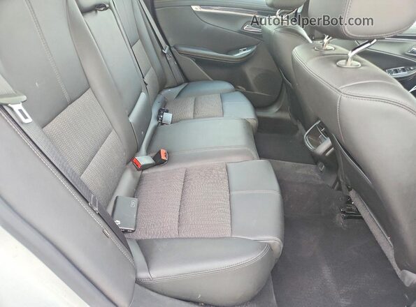 2G1105S35J9154471 2018 CHEVROLET IMPALA White უკანა სავარძლების ხედი