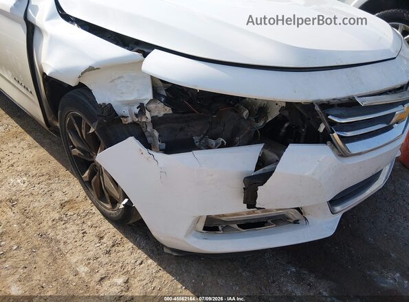 2G1105S35J9168676 2018 CHEVROLET IMPALA White Դիմացի տեսք