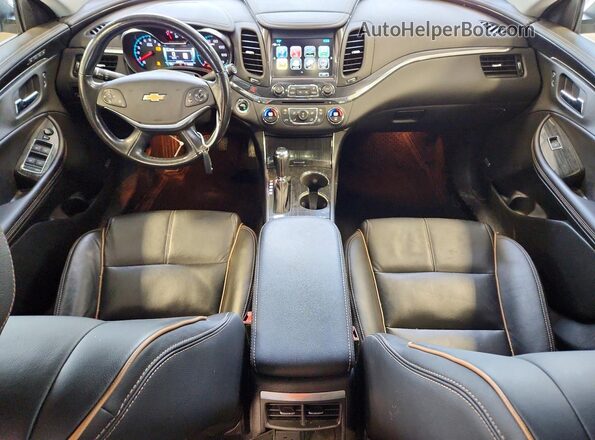 2G1105S35K9130303 2019 CHEVROLET IMPALA Blue Вид панелі приладів