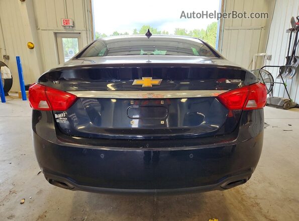 2G1105S35K9130303 2019 CHEVROLET IMPALA Blue Вид ззаду