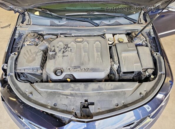 2G1105S35K9130303 2019 CHEVROLET IMPALA Blue Вид задньої частини салону