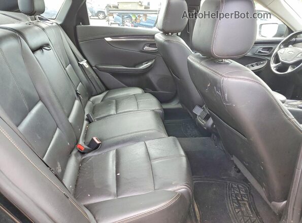 2G1105S36H9103961 2017 CHEVROLET IMPALA Black Вид задніх сидінь