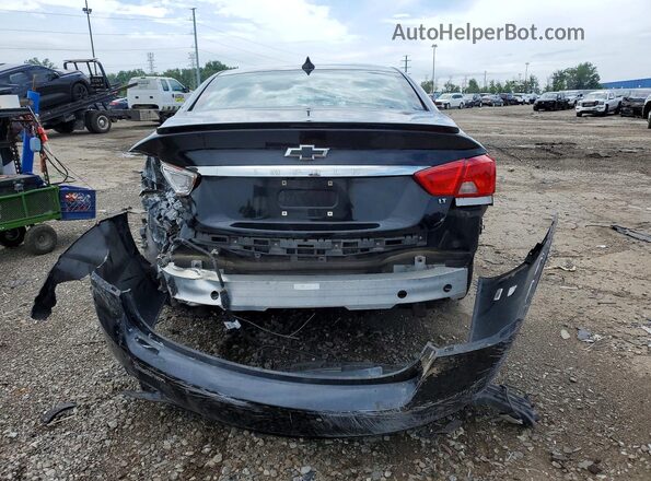 2G1105S36H9103961 2017 CHEVROLET IMPALA Black Вид ззаду