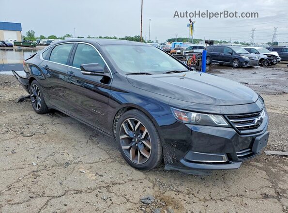2G1105S36H9103961 2017 CHEVROLET IMPALA Black Передня права чверть