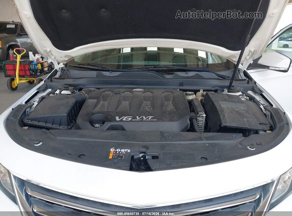 2G1105S36H9159236 2017 CHEVROLET IMPALA White Вид ззаду