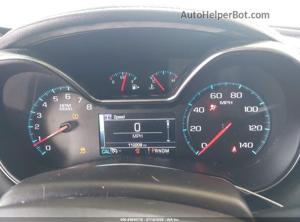 2G1105S36H9159236 2017 CHEVROLET IMPALA White Вид задніх сидінь