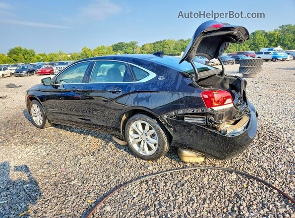 2G1105S36J9109684 2018 CHEVROLET IMPALA Black Trasero izquierdo
