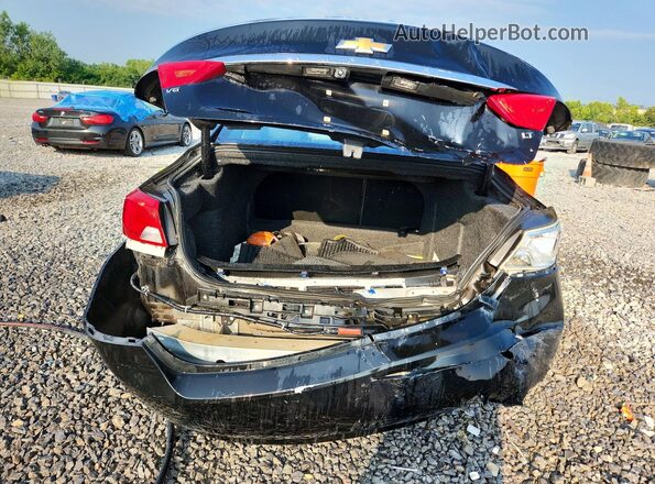 2G1105S36J9109684 2018 CHEVROLET IMPALA Black Vista trasera