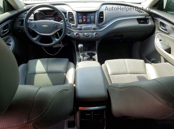 2G1105S36J9116229 2018 CHEVROLET IMPALA White Dashboard view