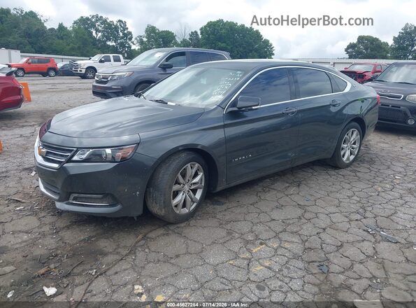 2G1105S36J9168234 2018 CHEVROLET IMPALA Gray Vista tres cuartos delantera izquierda