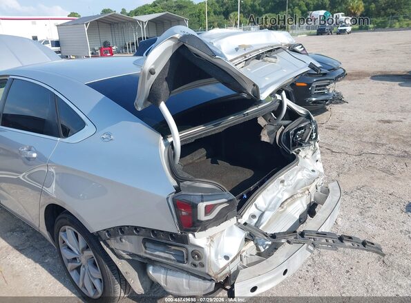 2G1105S37H9104570 2017 CHEVROLET IMPALA Серебряный Вид спереди