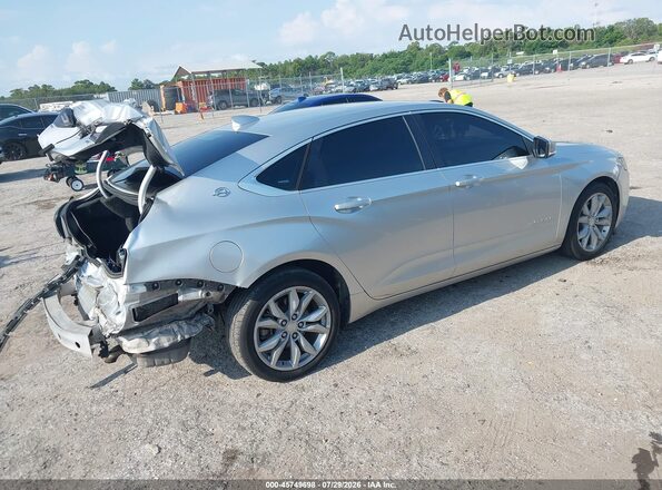 2G1105S37H9104570 2017 CHEVROLET IMPALA Серебряный Задняя правая четверть