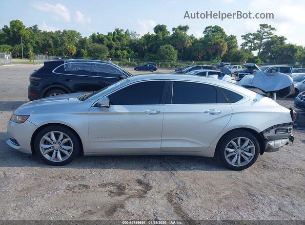 2G1105S37H9104570 2017 CHEVROLET IMPALA Серебряный Панорамный вид салона 360°