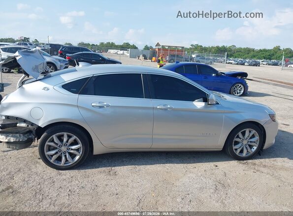 2G1105S37H9104570 2017 CHEVROLET IMPALA Серебряный Вид задней части салона