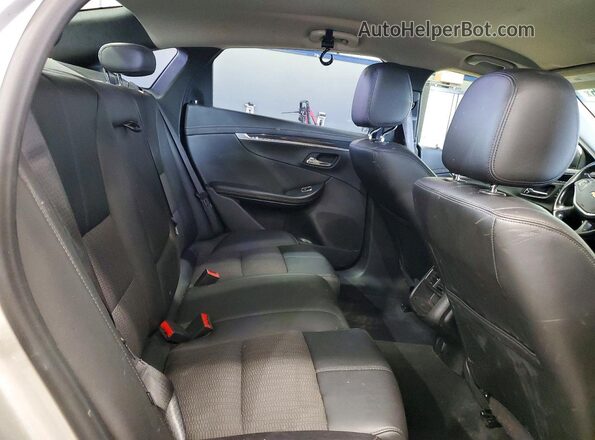 2G1105S37H9140372 2017 CHEVROLET IMPALA Silver უკანა სავარძლების ხედი