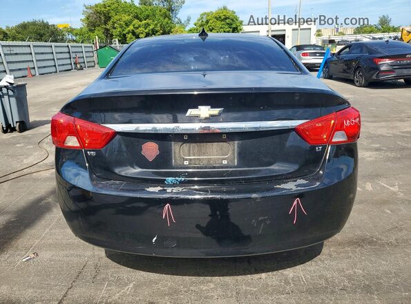2G1105S37H9174800 2017 CHEVROLET IMPALA Черный Вид сзади