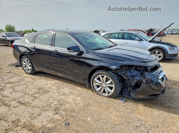 2G1105S37H9190656 2017 CHEVROLET IMPALA Черный Передняя правая четверть