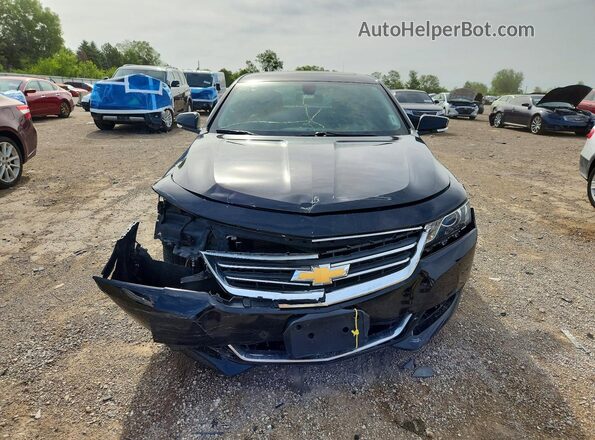 2G1105S37H9190656 2017 CHEVROLET IMPALA Черный Вид спереди