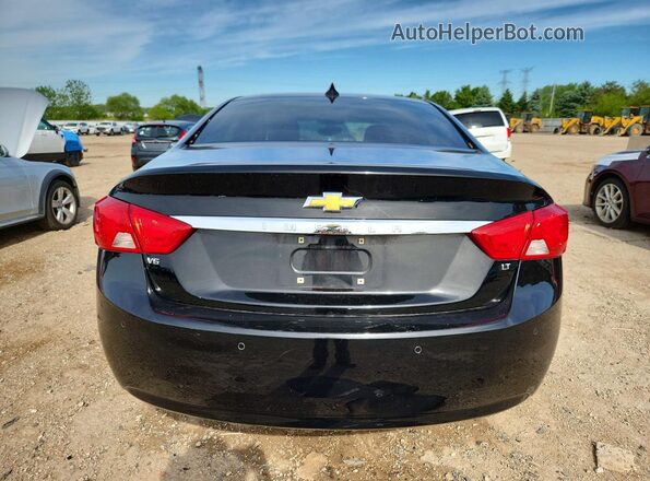 2G1105S37H9190656 2017 CHEVROLET IMPALA Черный Вид сзади