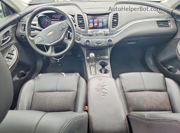 2G1105S37J9115901 2018 CHEVROLET IMPALA White Dashboard view