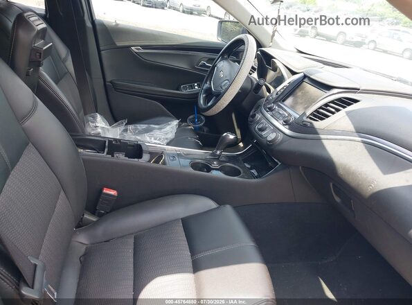 2G1105S37J9138482 2018 CHEVROLET IMPALA Black Front interior view