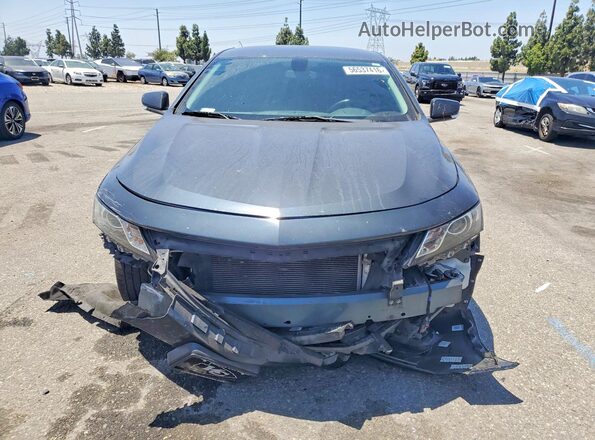 2G1105S37J9168064 2018 CHEVROLET IMPALA Gray Դիմացի տեսք