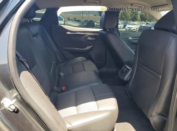 2G1105S37J9168064 2018 CHEVROLET IMPALA Gray Հետևի նստատեղերի տեսք