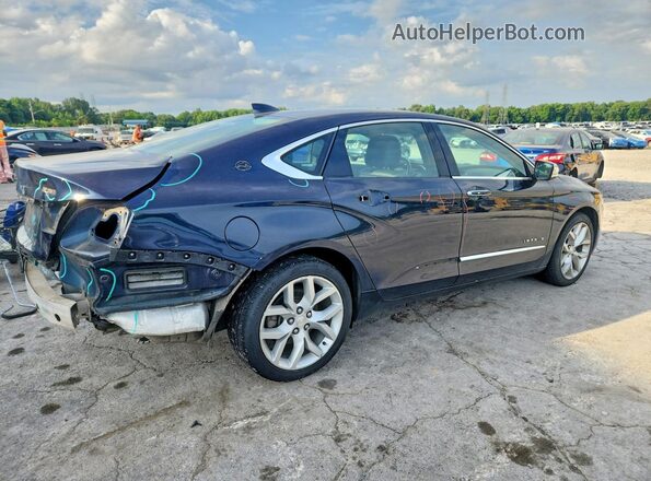 2G1105S37K9140105 2019 CHEVROLET IMPALA Blue Trasero derecho