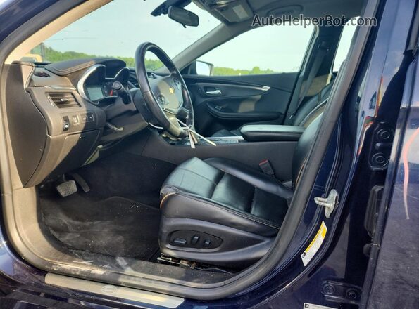 2G1105S37K9140105 2019 CHEVROLET IMPALA Blue Vista interior delantera