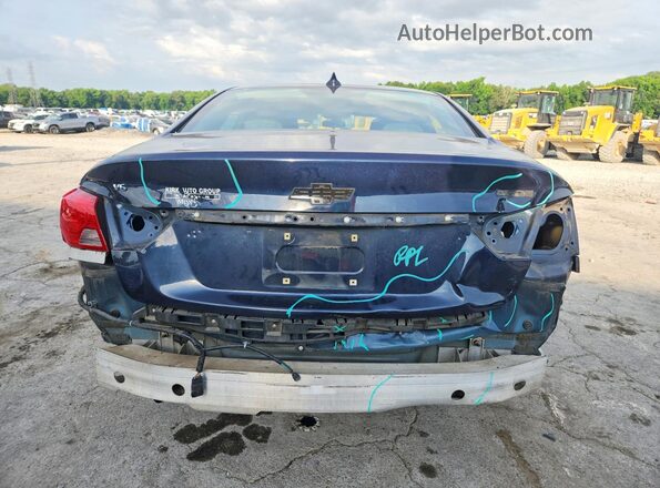 2G1105S37K9140105 2019 CHEVROLET IMPALA Blue Vista trasera
