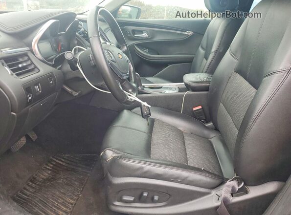 2G1105S38H9105162 2017 CHEVROLET IMPALA Black Սալոնի դիմացի տեսք