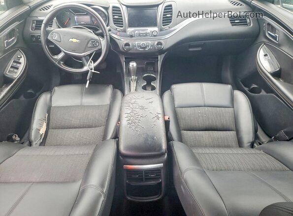 2G1105S38H9105162 2017 CHEVROLET IMPALA Black Առջևի վահանակի տեսք