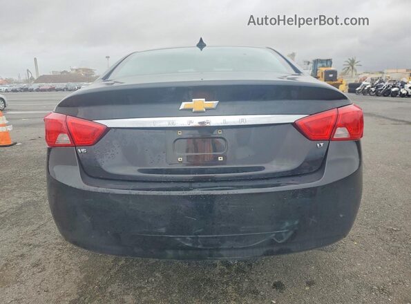 2G1105S38H9105162 2017 CHEVROLET IMPALA Black Հետևի տեսք