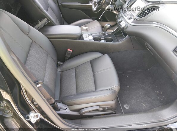 2G1105S38H9108451 2017 CHEVROLET IMPALA Черный Вид салона спереди