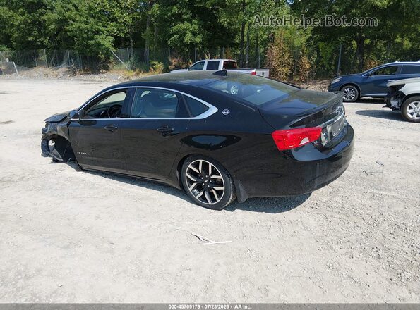 2G1105S38H9108451 2017 CHEVROLET IMPALA Черный Задняя левая четверть