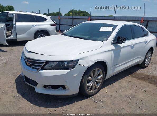 2G1105S38H9117621 2017 CHEVROLET IMPALA White Vista tres cuartos delantera izquierda