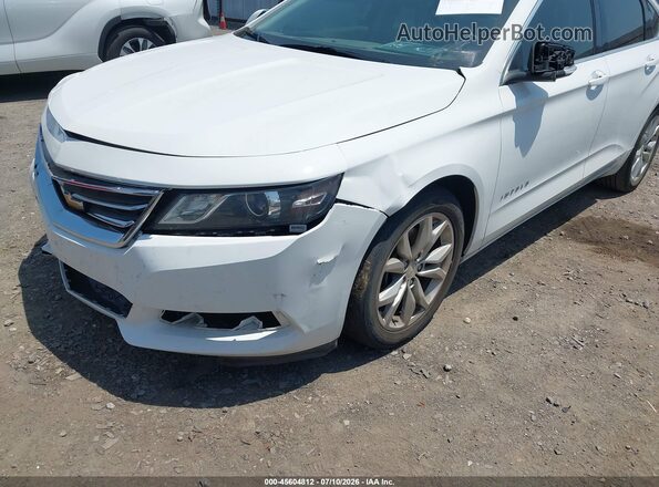 2G1105S38H9117621 2017 CHEVROLET IMPALA White Vista frontal