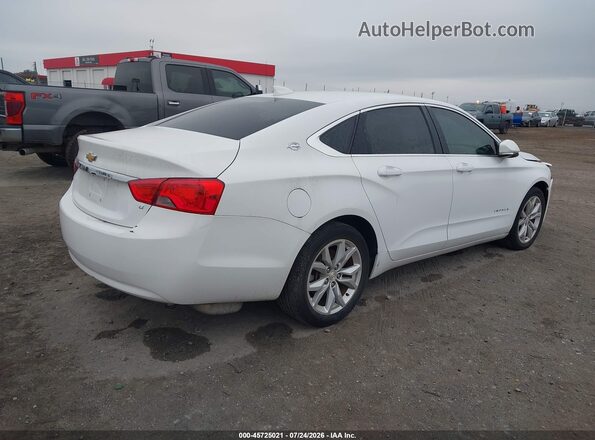 2G1105S38H9117621 2017 CHEVROLET IMPALA White Tył prawy