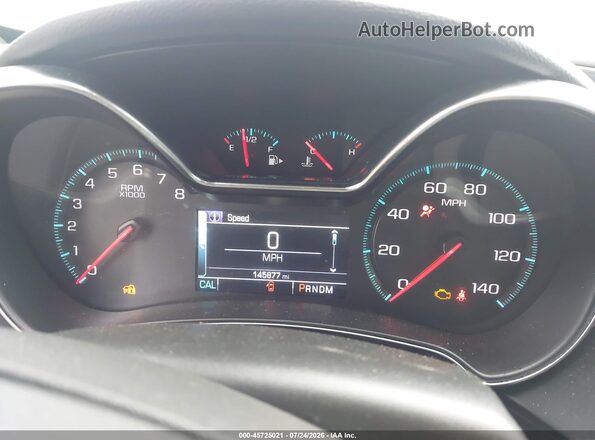 2G1105S38H9117621 2017 CHEVROLET IMPALA White Widok tylnych siedzeń