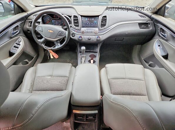 2G1105S38J9110982 2018 CHEVROLET IMPALA Black Вид панелі приладів